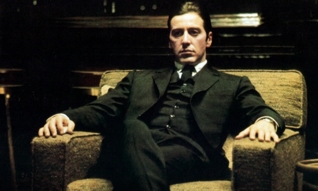 Al Pacino in The Godfather.